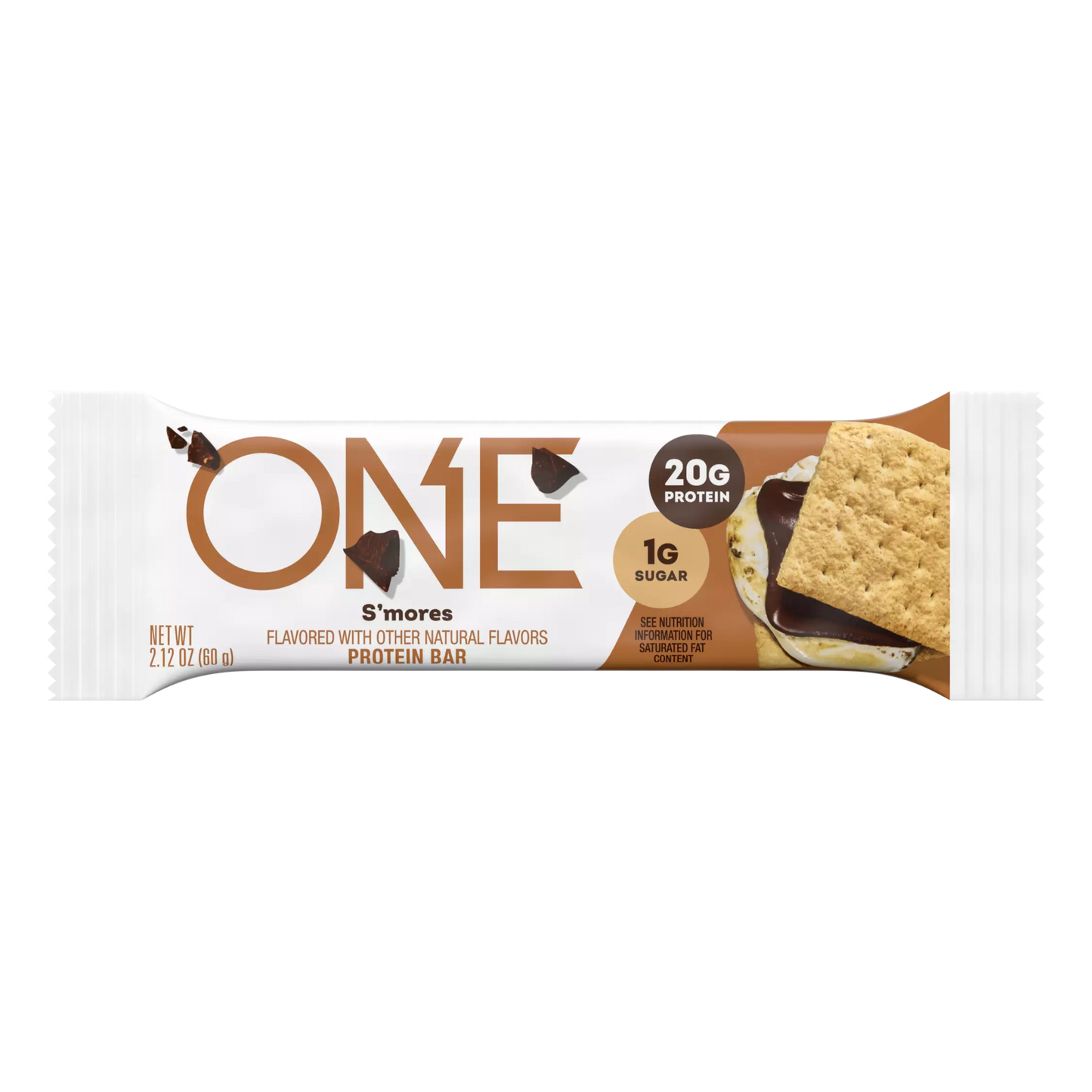 ONE Protein Bars, gluten-free, contain 20g of protein and 1g of sugar, a kitchen essential, 2.12 oz (12 bars per box) (Buy one get one free)