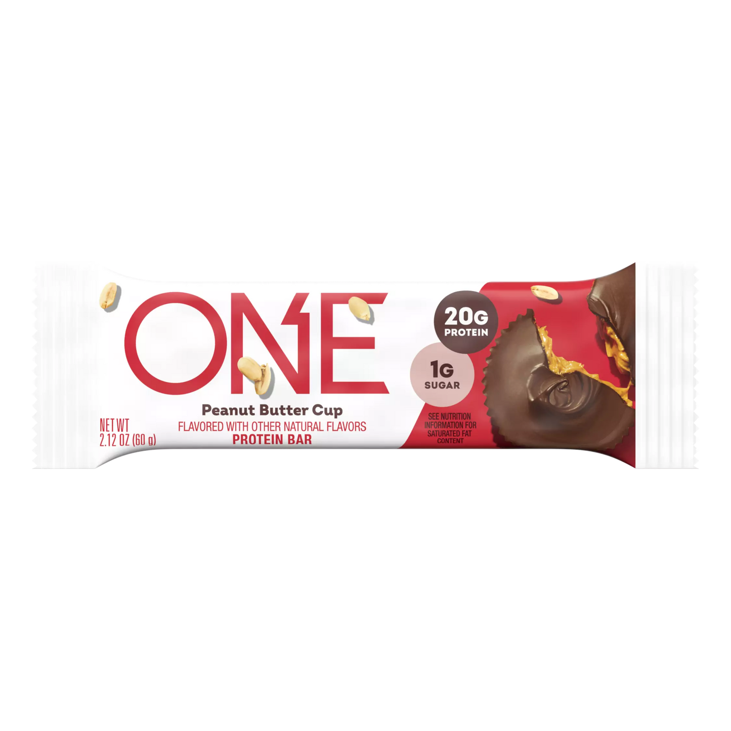 ONE Protein Bars, gluten-free, contain 20g of protein and 1g of sugar, a kitchen essential, 2.12 oz (12 bars per box) (Buy one get one free)